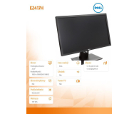 Dell 23.8'' E2417H Czarny - 1442847 - zdjęcie 6